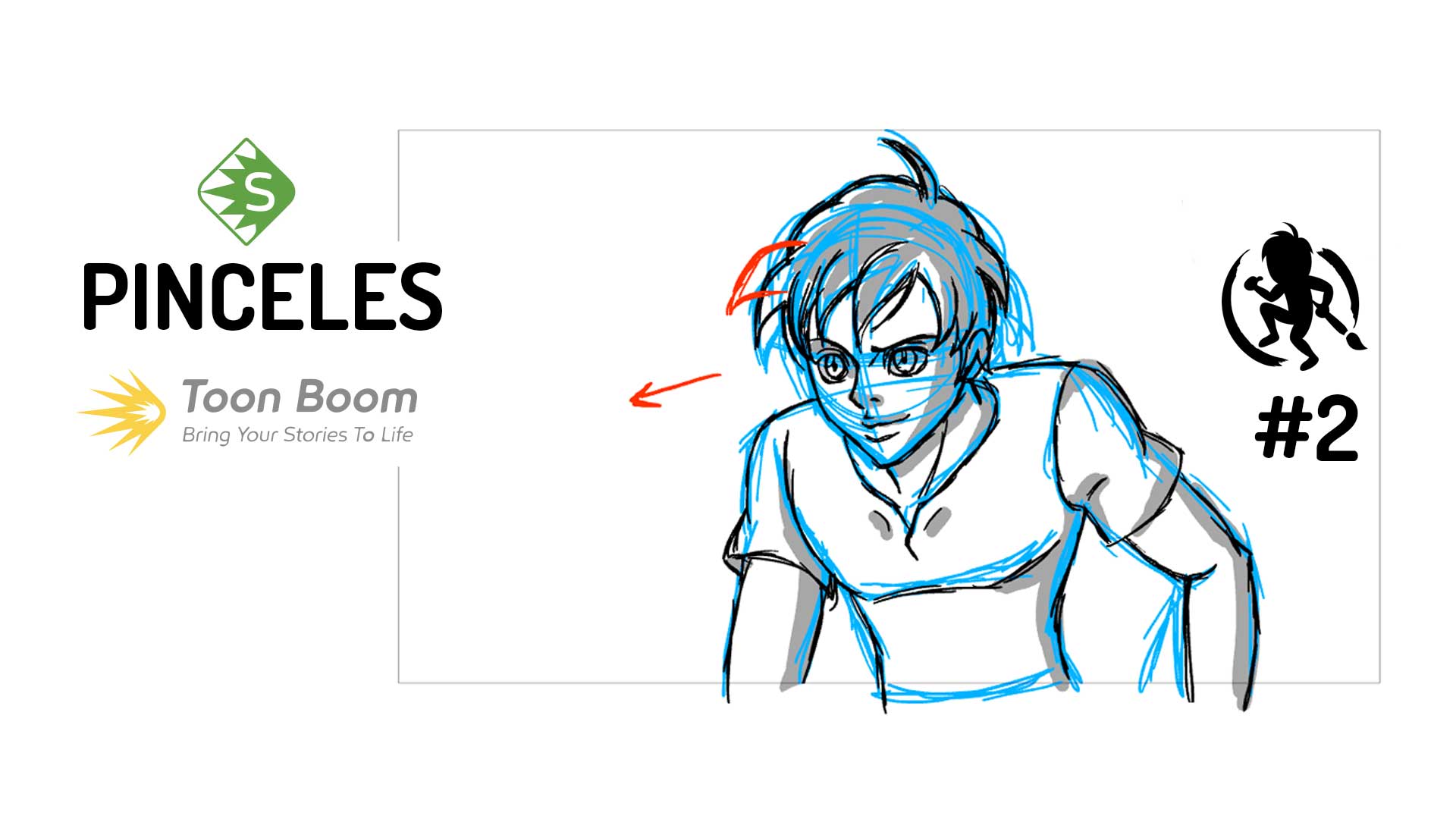 Tipos de pinceles en Toon Boom Storyboard Pro