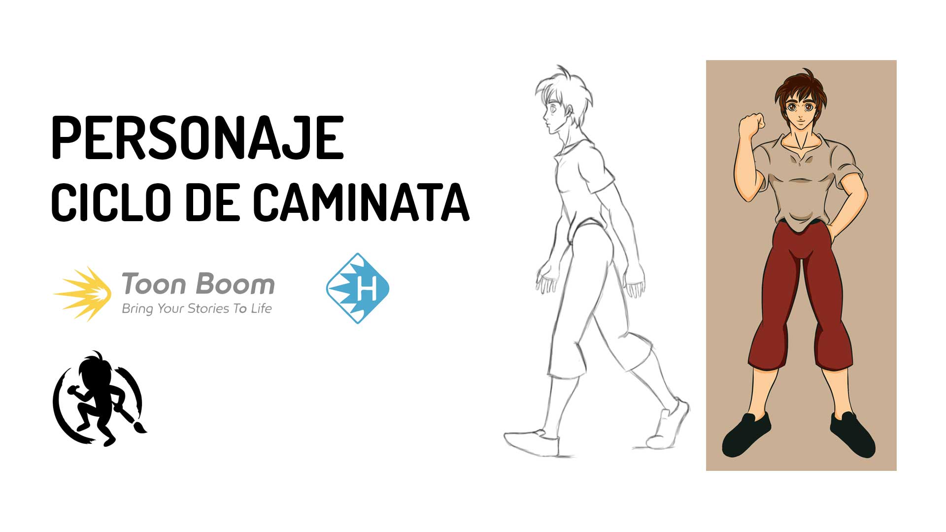 Integrando un personaje al ciclo de caminata