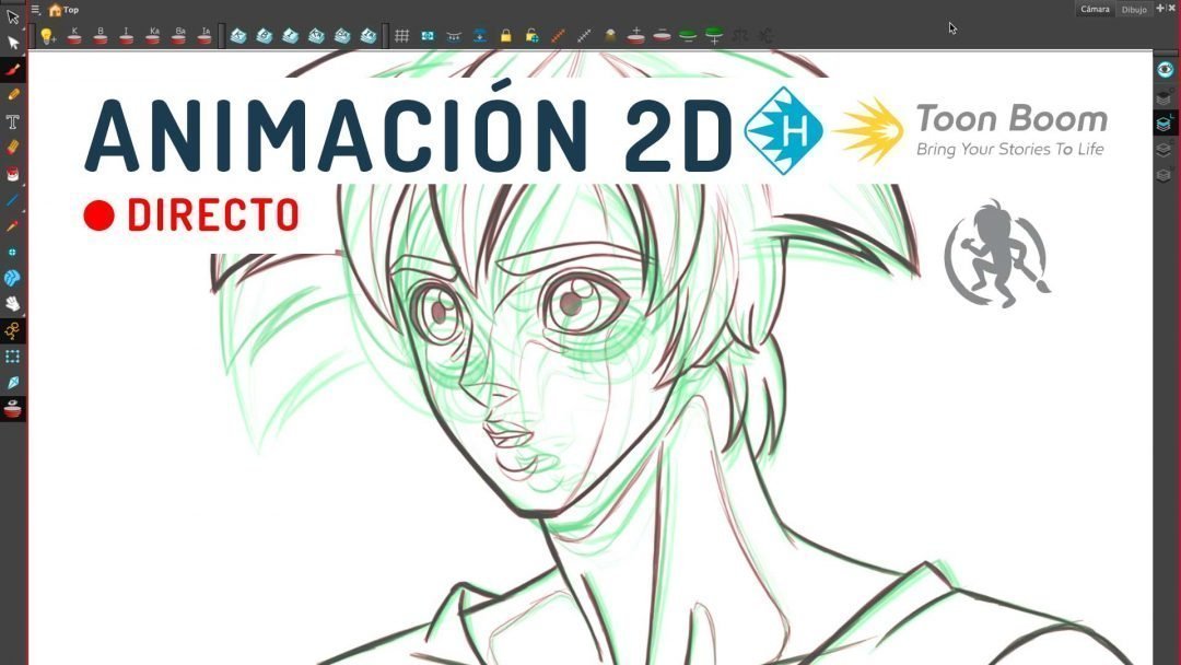 Mi quinto directo de Toon Boom Harmony en Youtube