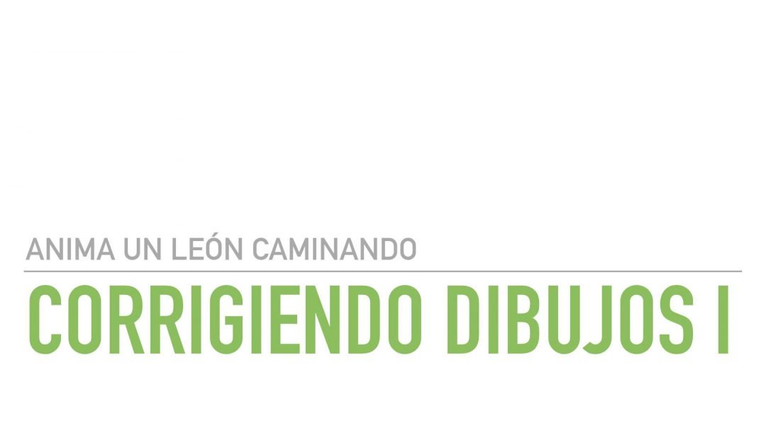 Corregir los Dibujos Principales del León