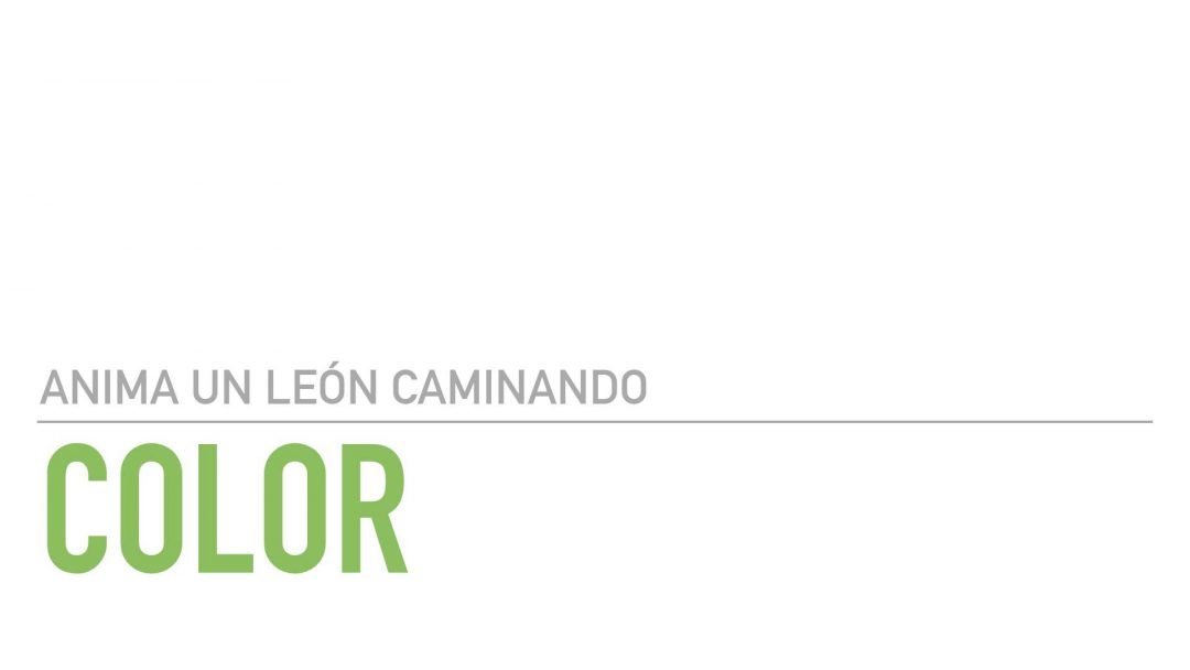 Color del Ciclo de Caminata del León