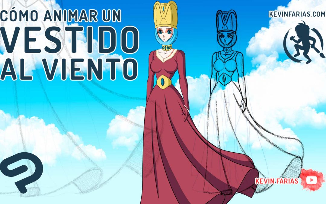 Como animar un vestido al viento