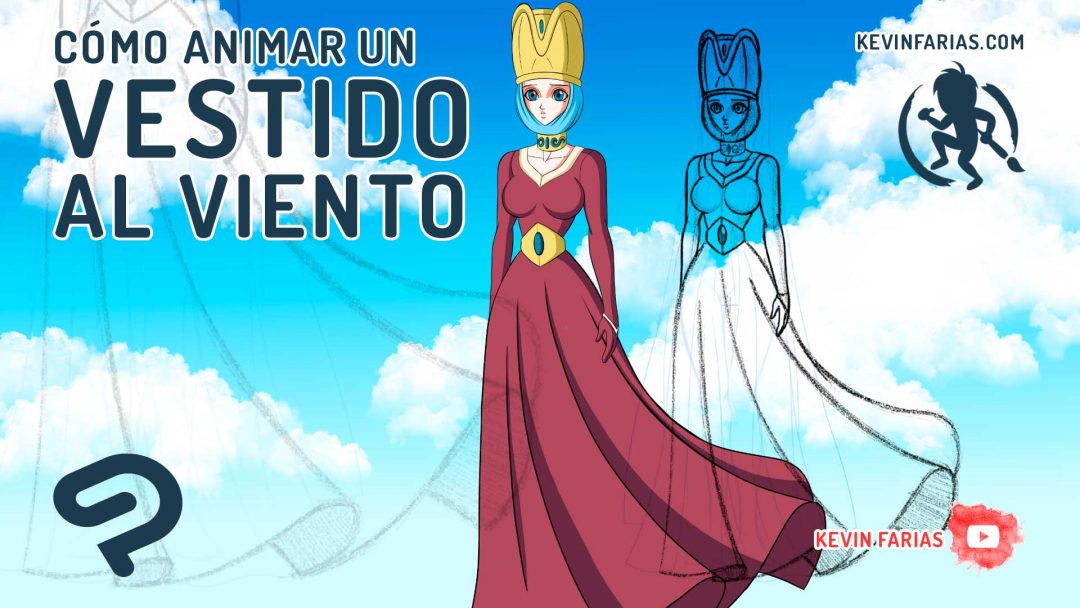 Como animar un vestido al viento en Clip Studio Paint