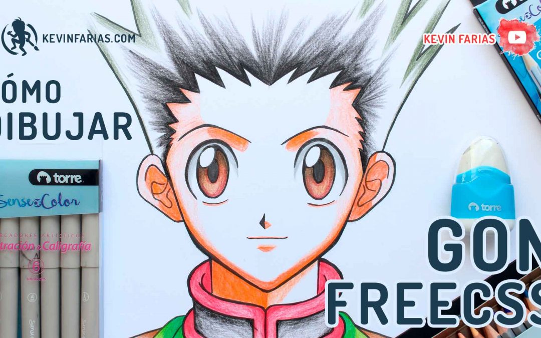 Como dibujar y pintar a Gon Freecss