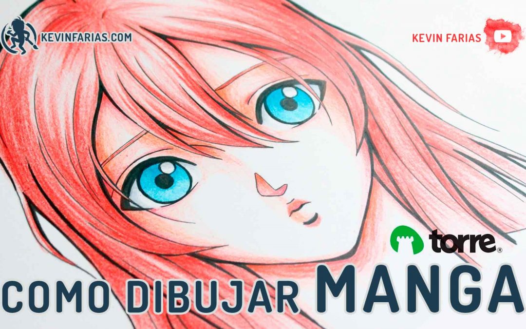 Como dibujar y pintar un rostro estilo Manga