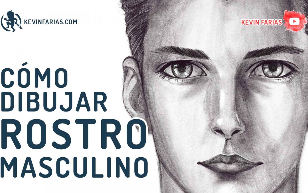 Como dibujar el rostro masculino avanzado