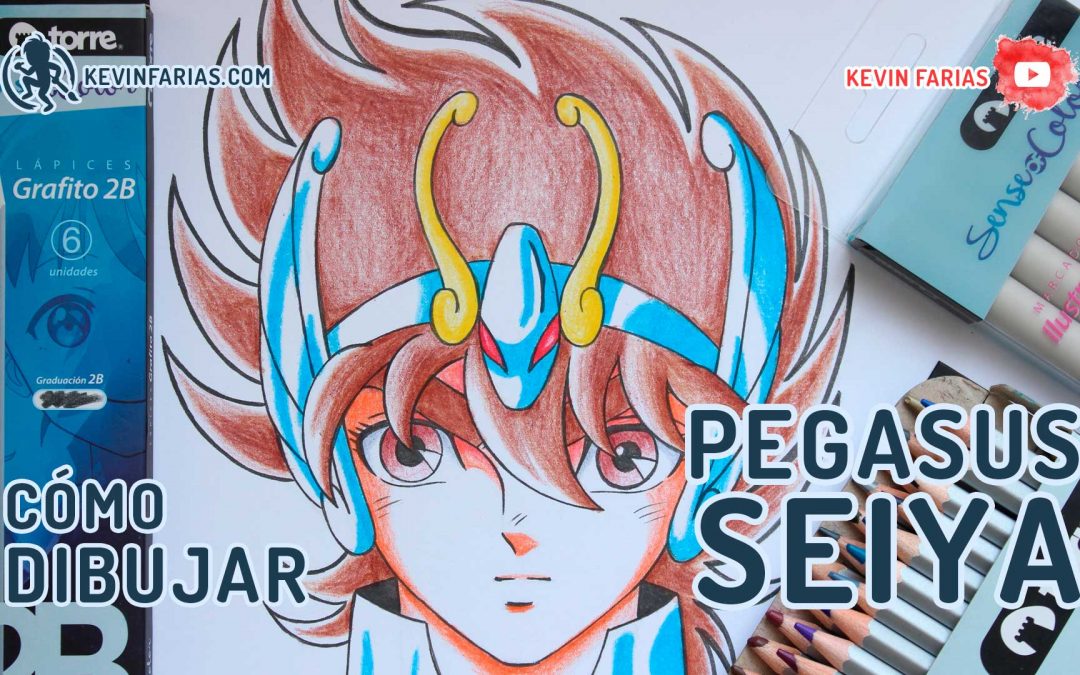 Como dibujar a Seiya de Pegaso