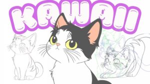 Dibuja y ANIMA un GATO adorable en Clip Studio