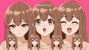 Anima EXPRESIONES FACIALES en Clip Studio Paint