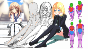 DIBUJA una COMPOSICIÓN de un cuerpo completo!